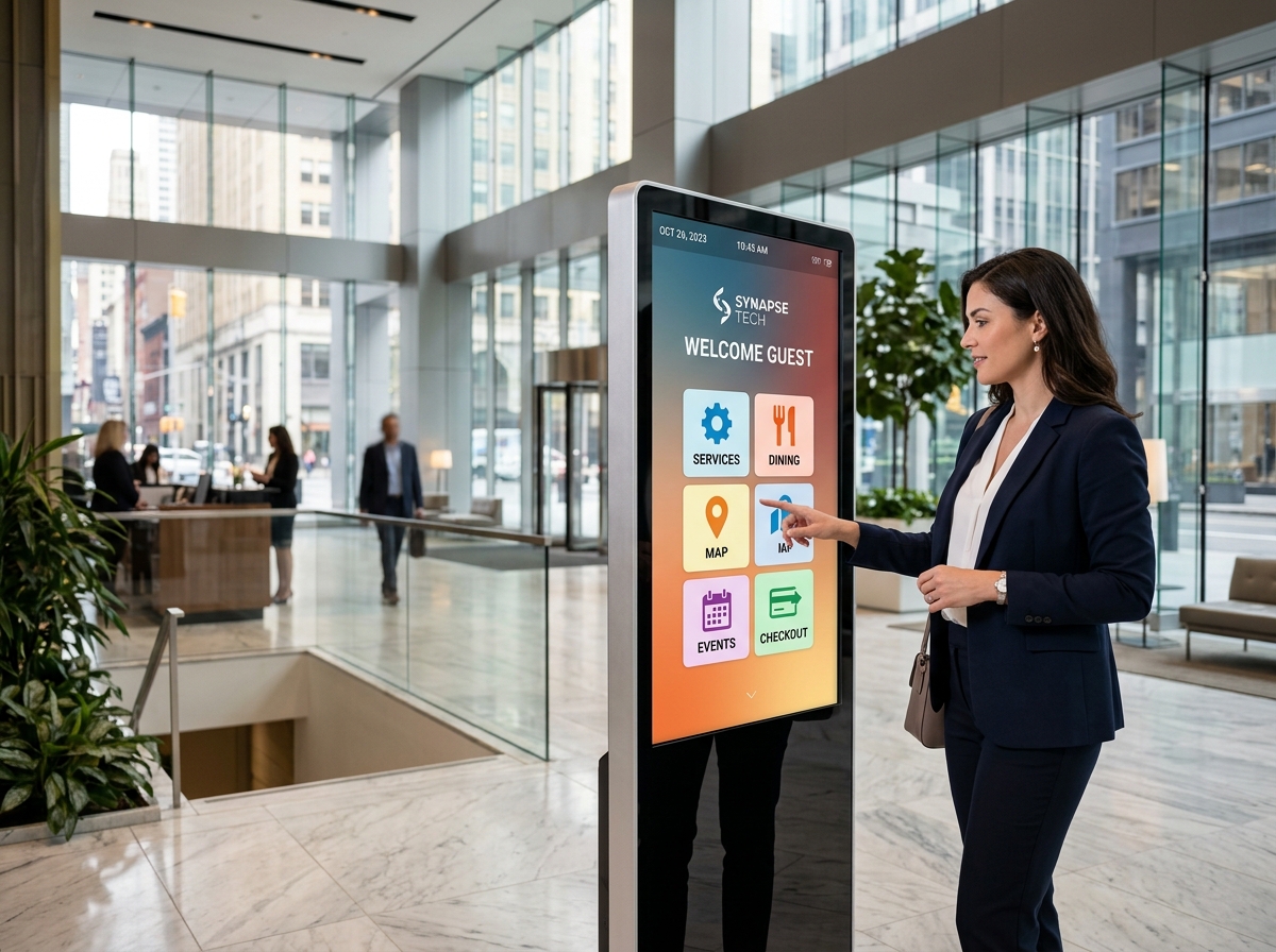 Interactive Touchscreen Kiosk and Digital Signage